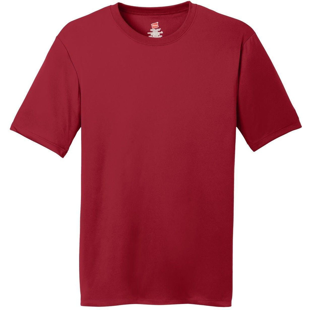 no-logo Hanes Cool Dri Performance T-Shirt-Polos-Hanes-Deep Red-S-Thread Logic