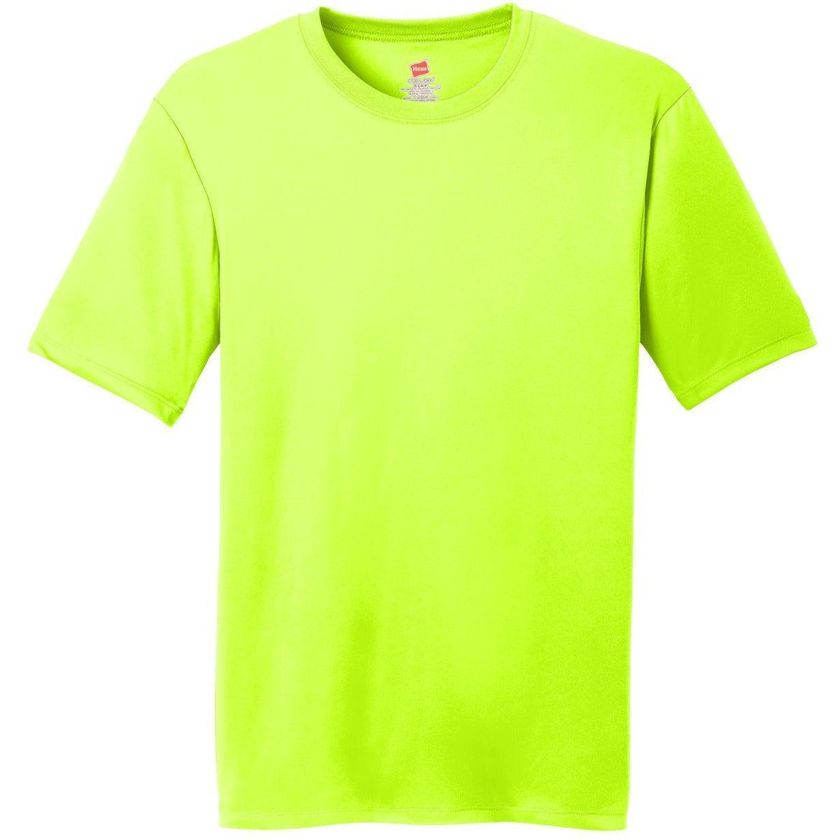 no-logo Hanes Cool Dri Performance T-Shirt-Polos-Hanes-Safety Green-S-Thread Logic