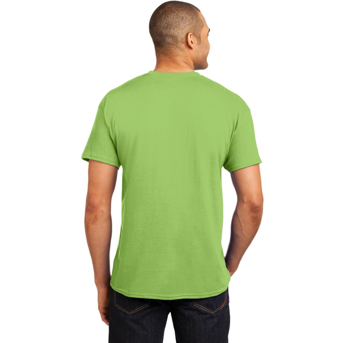 no-logo Hanes EcoSmart 50/50 Cotton/Poly T-Shirt-Regular-Hanes-Thread Logic