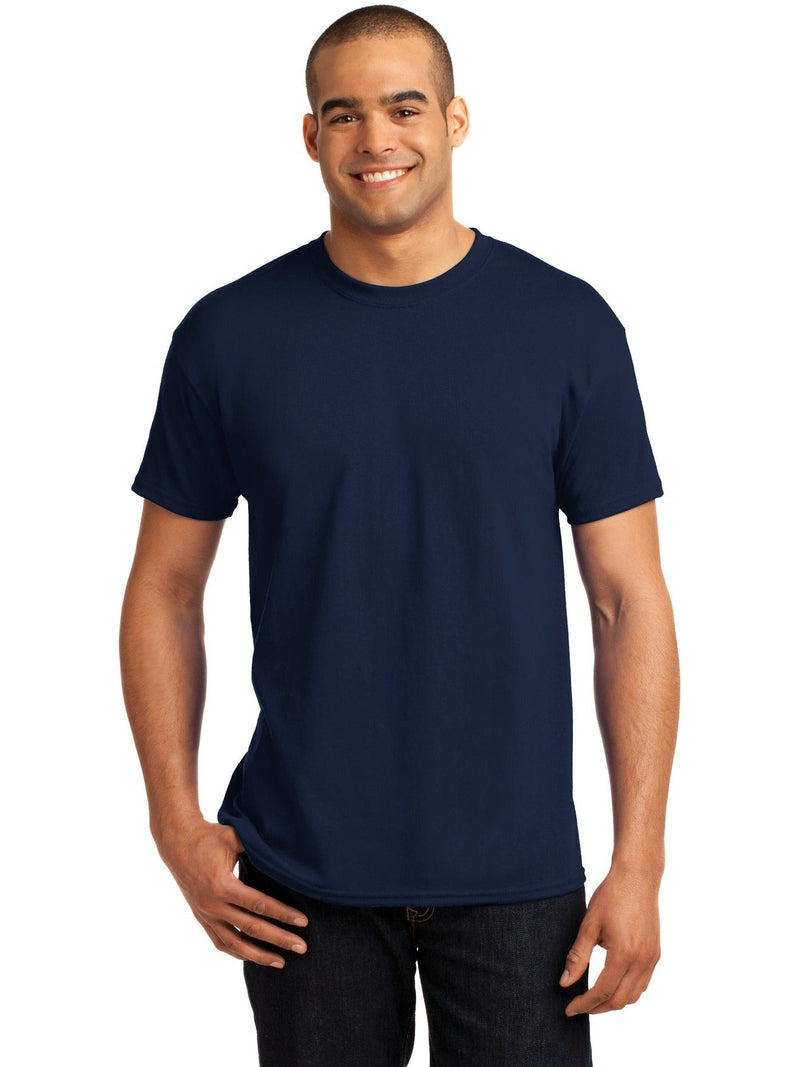 no-logo Hanes EcoSmart 50/50 Cotton/Poly T-Shirt-Regular-Hanes-Thread Logic
