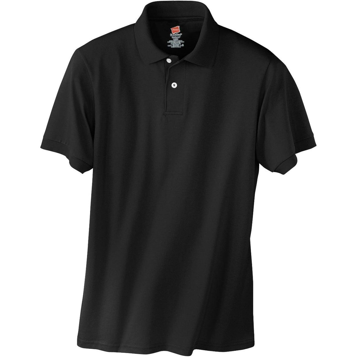 no-logo Hanes EcoSmart 5.2-Ounce Jersey Knit Sport Shirt
