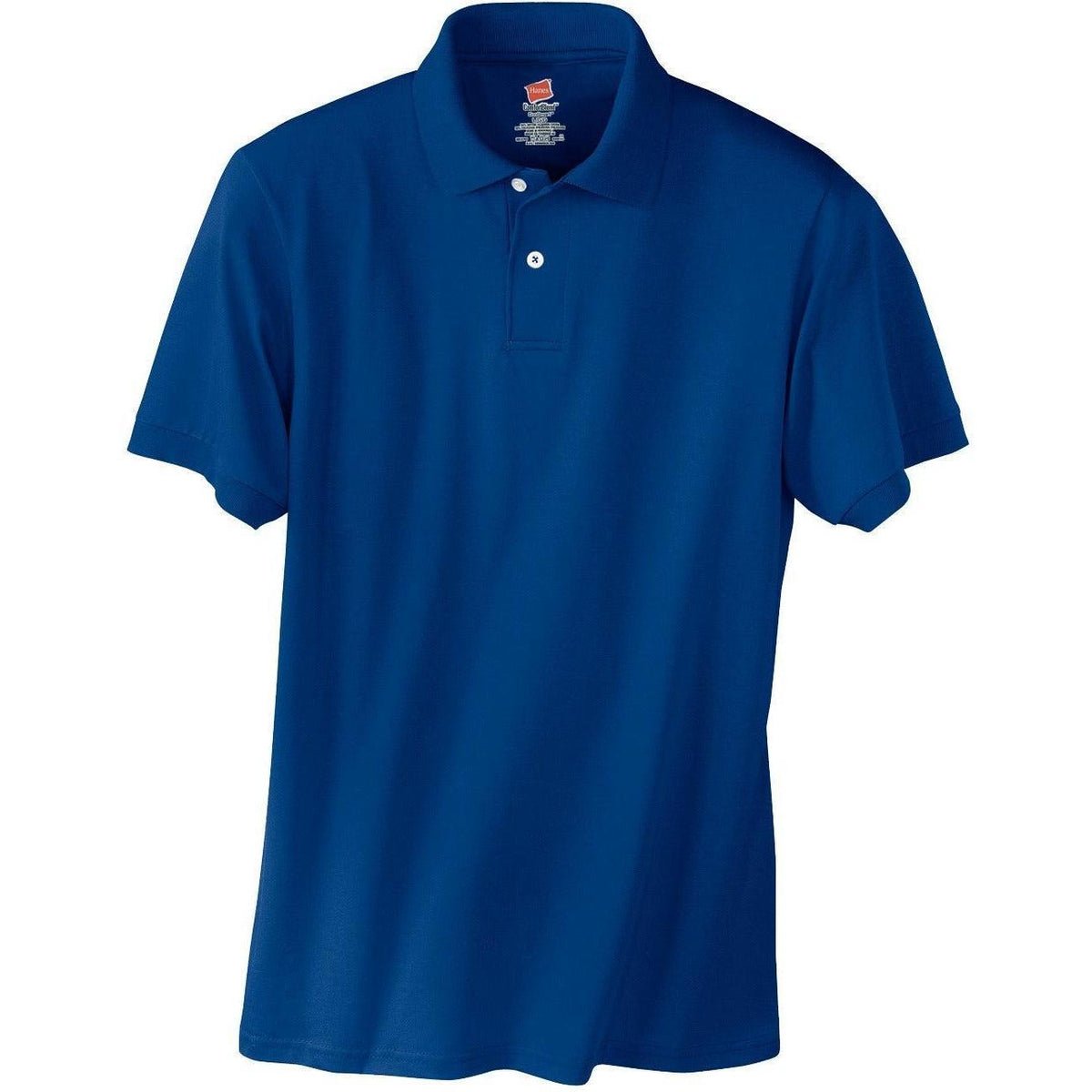 no-logo Hanes EcoSmart 5.2-Ounce Jersey Knit Sport Shirt