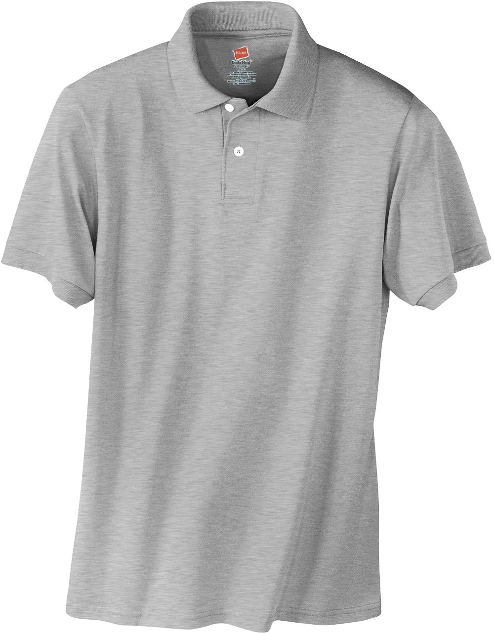 Hanes EcoSmart 5.2-Ounce Jersey Knit Sport Shirt