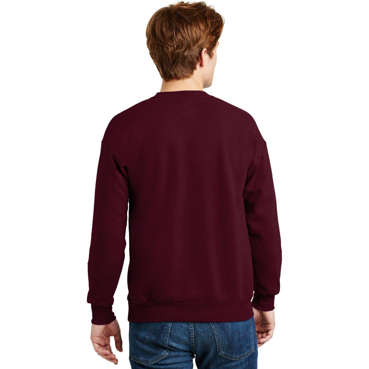 no-logo Hanes EcoSmart Crewneck Sweatshirt-Crewnecks-Hanes-Thread Logic