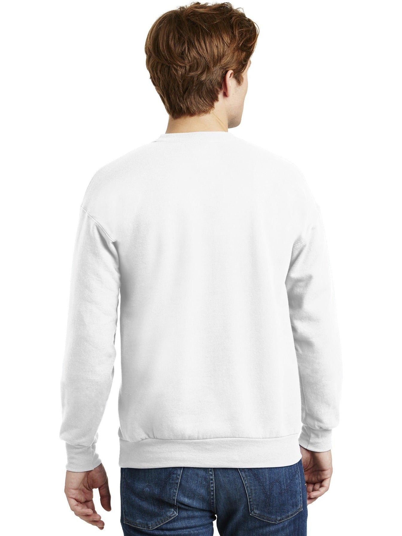 no-logo Hanes EcoSmart Crewneck Sweatshirt-Regular-Hanes-Thread Logic