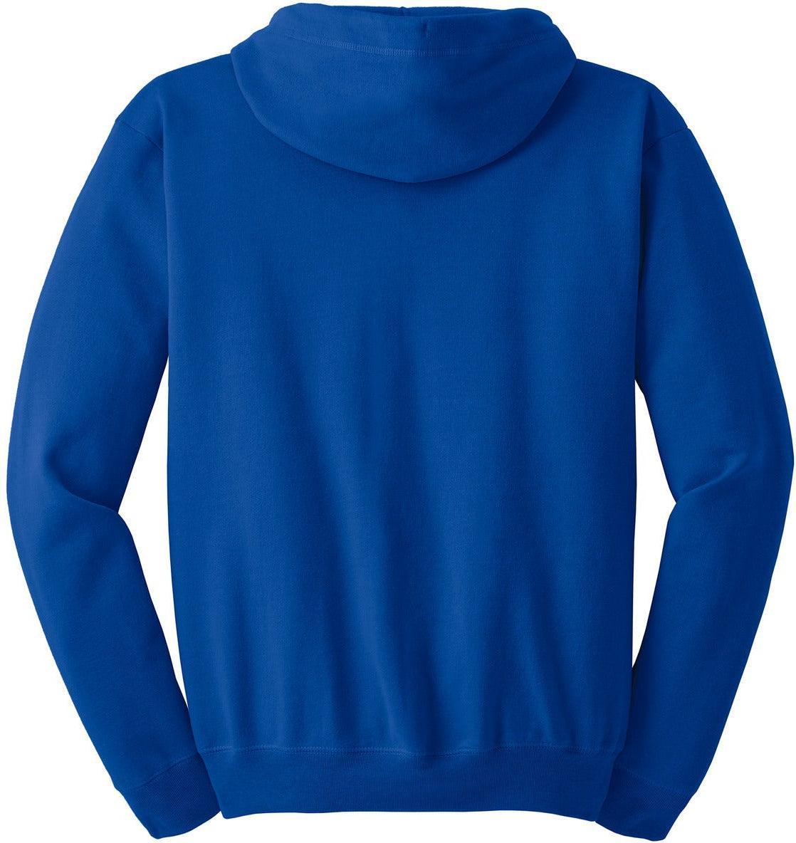 no-logo Hanes EcoSmart Full-Zip Hooded Sweatshirt-Regular-Hanes-Thread Logic
