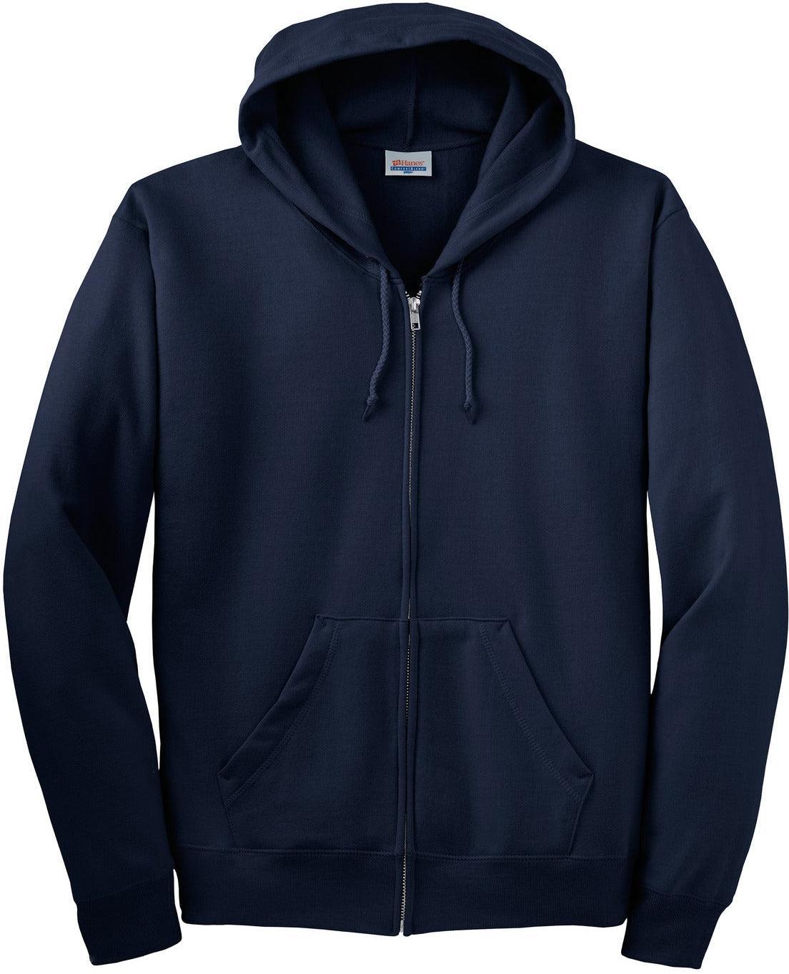 Hanes EcoSmart Full-Zip Hooded Sweatshirt