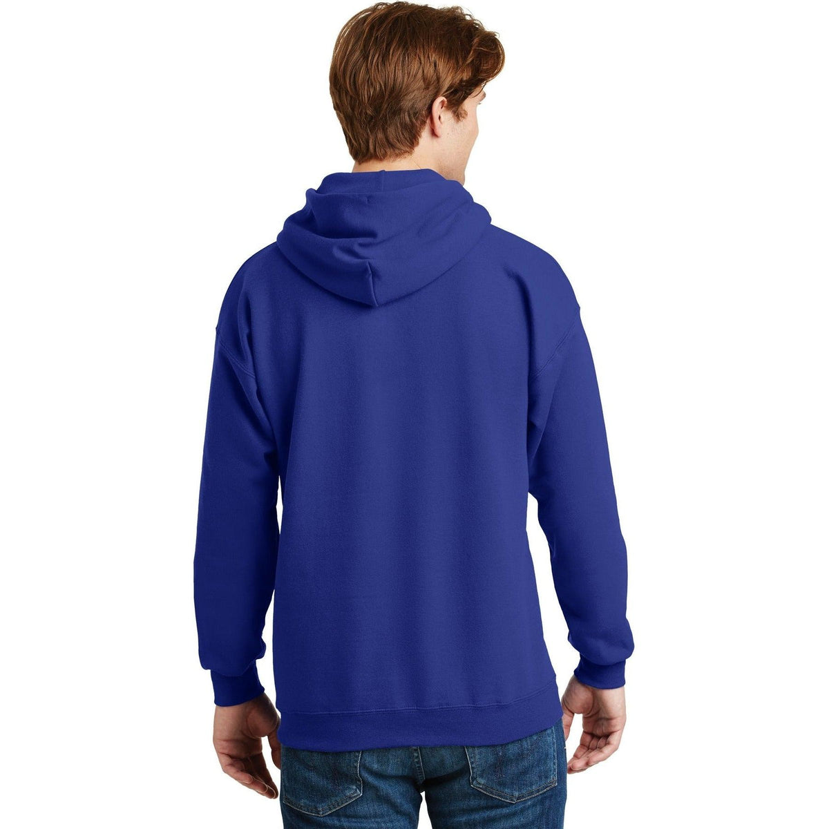 no-logo Hanes EcoSmart Pullover Hooded Sweatshirt-Hoodies-Hanes-Thread Logic