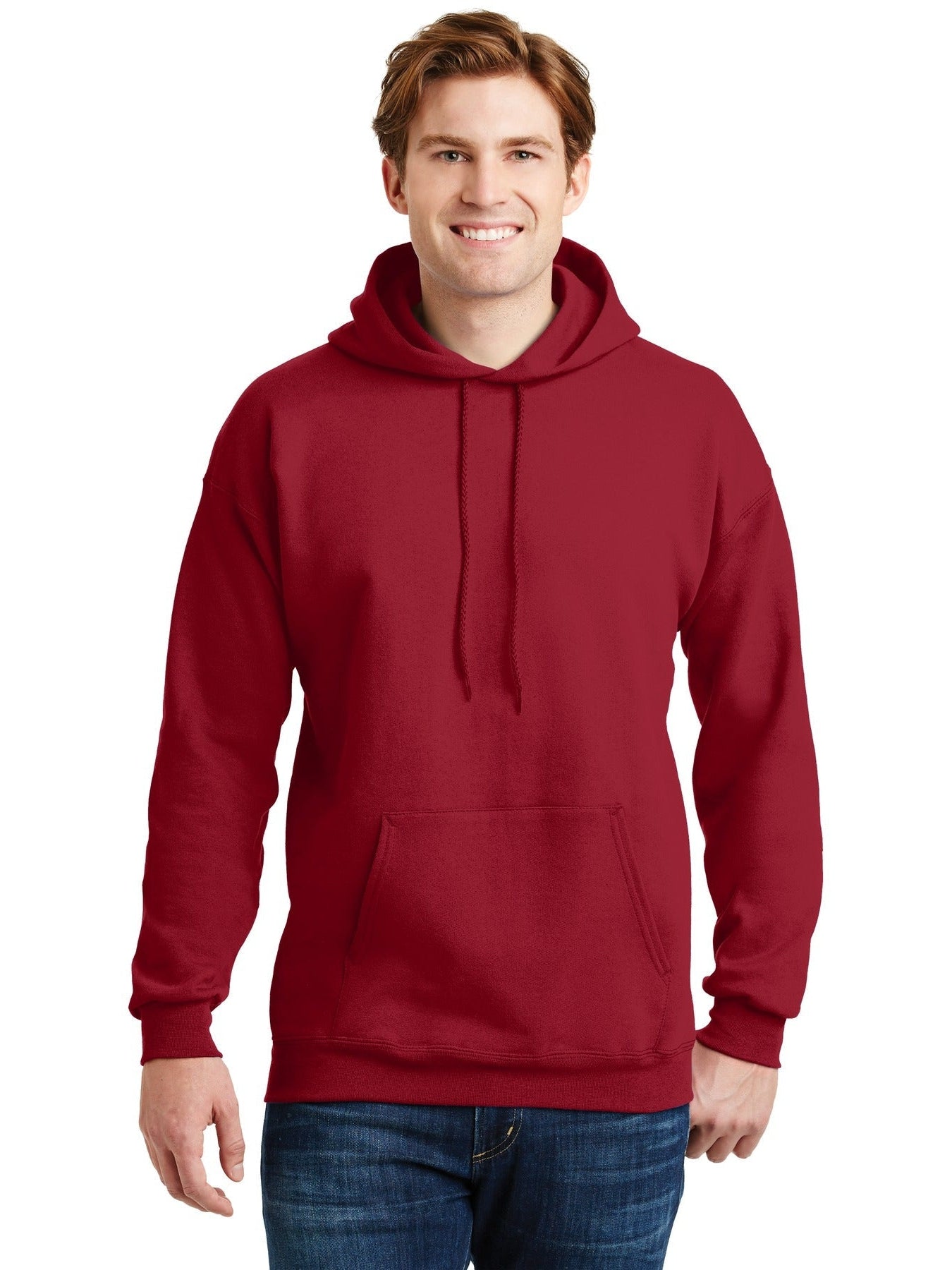 no-logo Hanes EcoSmart Pullover Hooded Sweatshirt-Regular-Hanes-Thread Logic