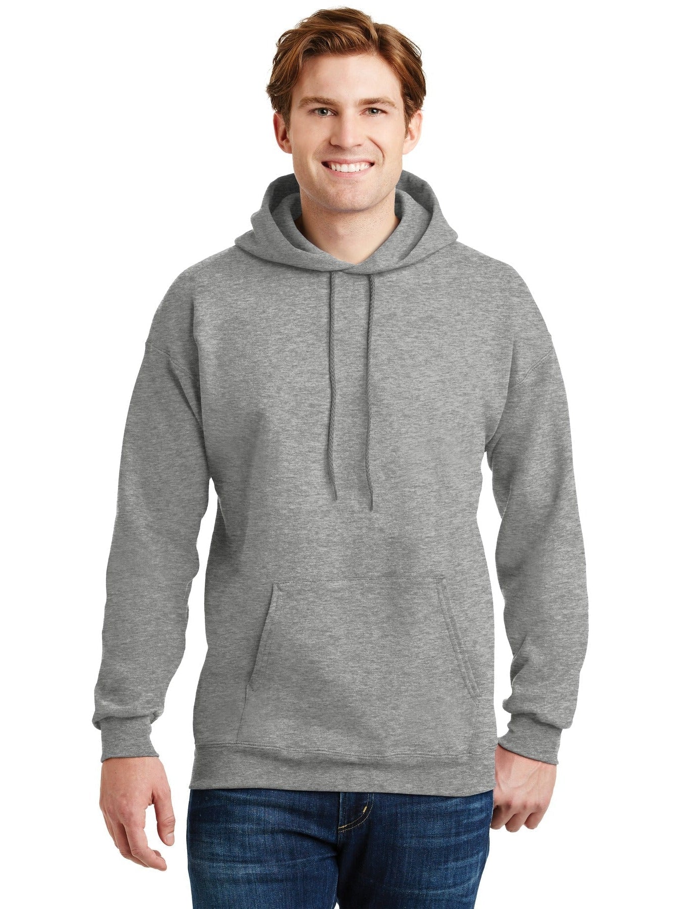 no-logo Hanes EcoSmart Pullover Hooded Sweatshirt-Regular-Hanes-Thread Logic