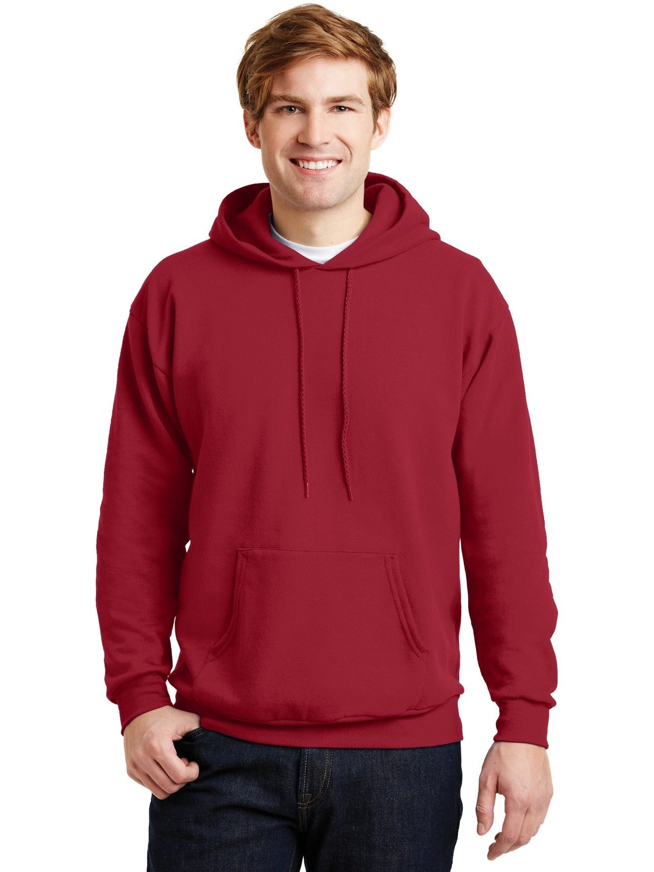 no-logo Hanes EcoSmart Pullover Hooded Sweatshirt-Regular-Hanes-Thread Logic