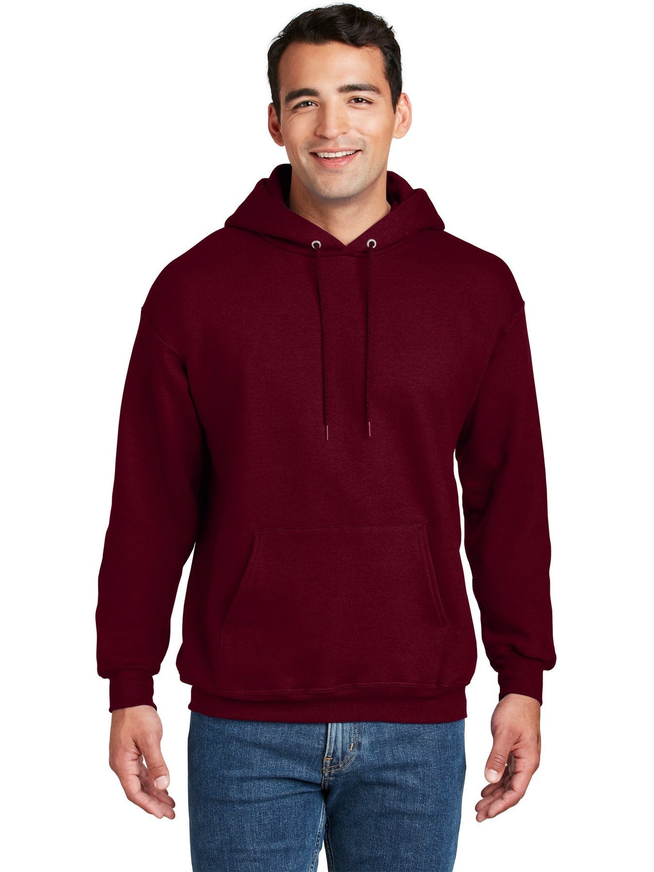 no-logo Hanes EcoSmart Pullover Hooded Sweatshirt-Regular-Hanes-Thread Logic