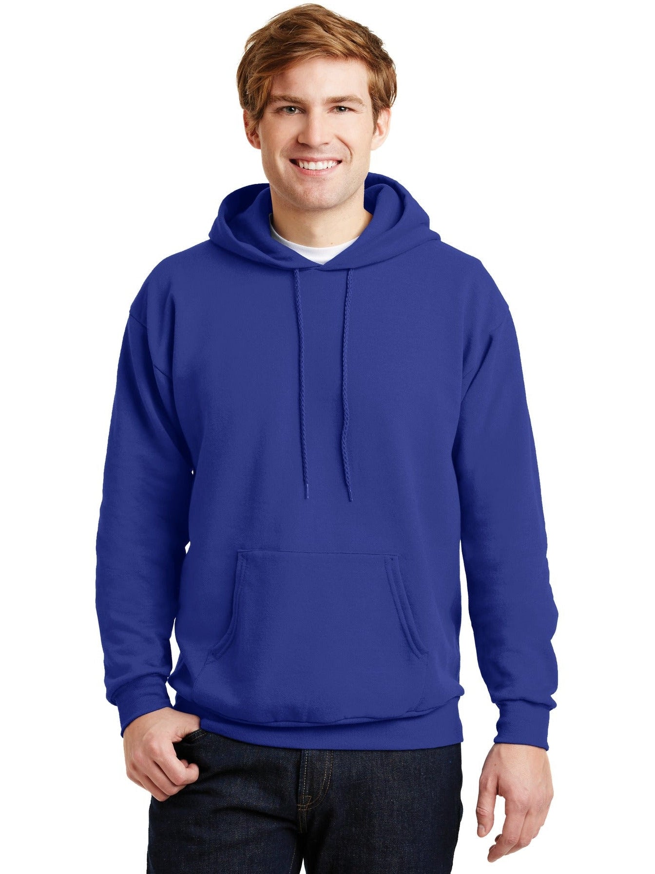 no-logo Hanes EcoSmart Pullover Hooded Sweatshirt-Regular-Hanes-Thread Logic