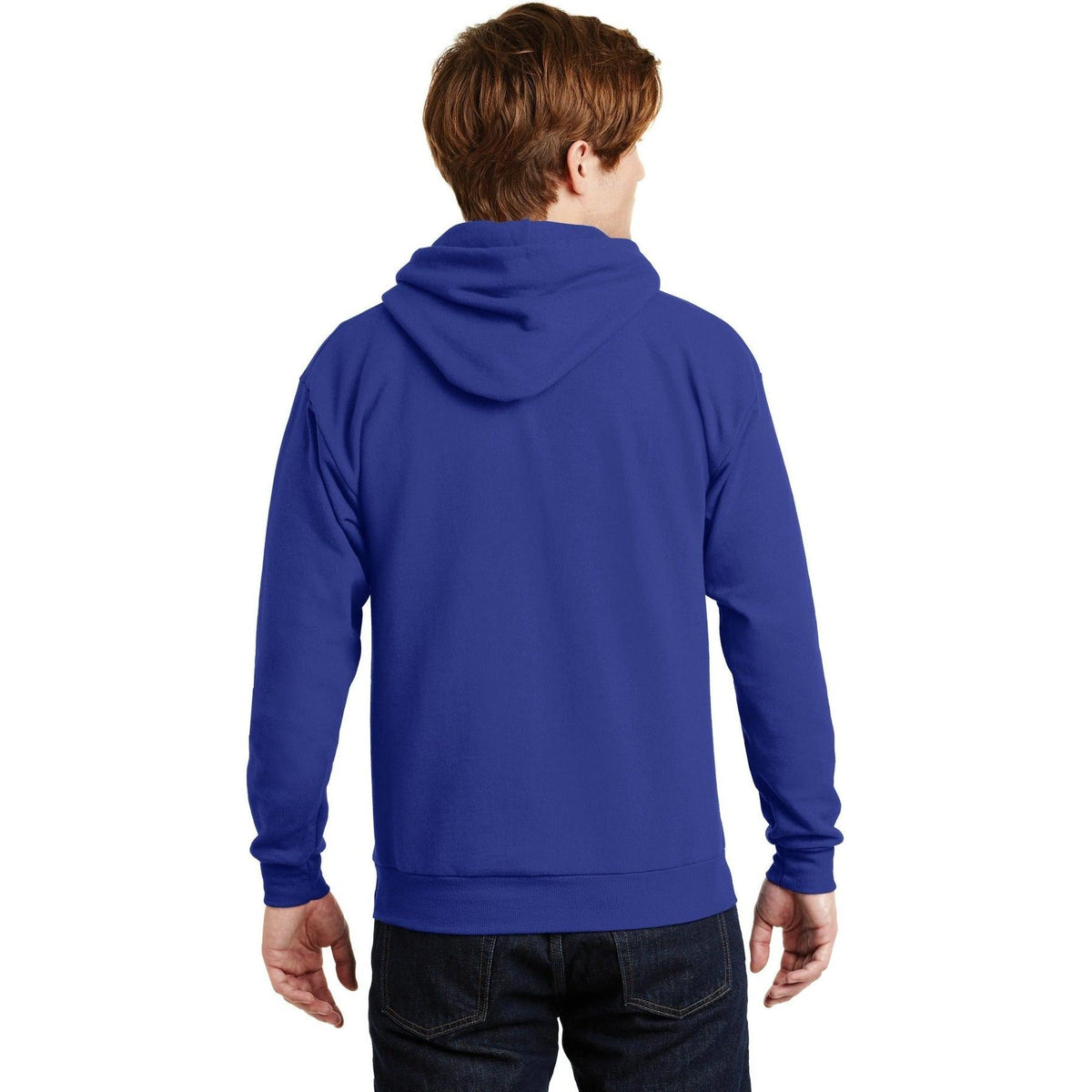 no-logo Hanes EcoSmart Pullover Hooded Sweatshirt-Hoodies-Hanes-Thread Logic