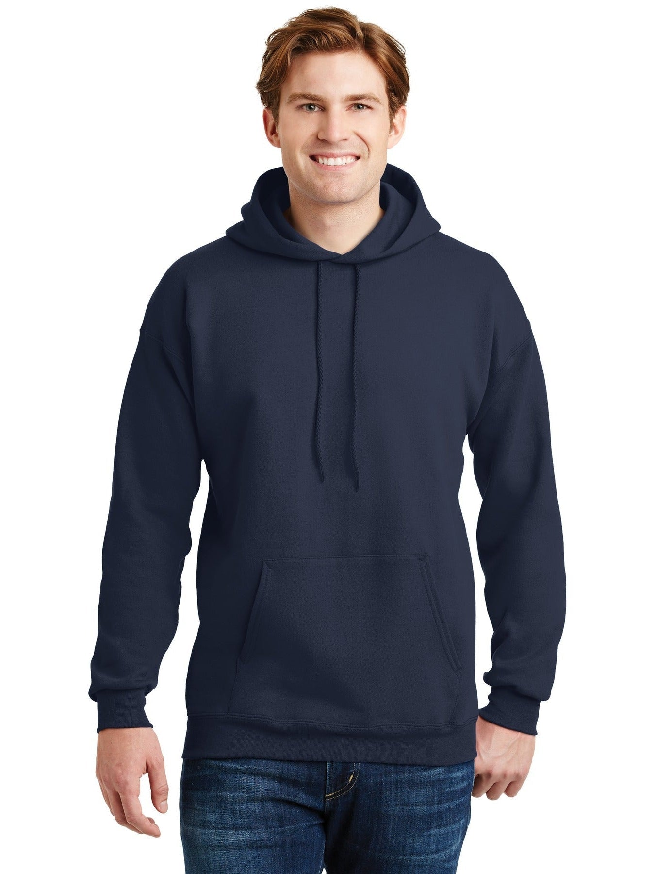 no-logo Hanes EcoSmart Pullover Hooded Sweatshirt-Regular-Hanes-Thread Logic