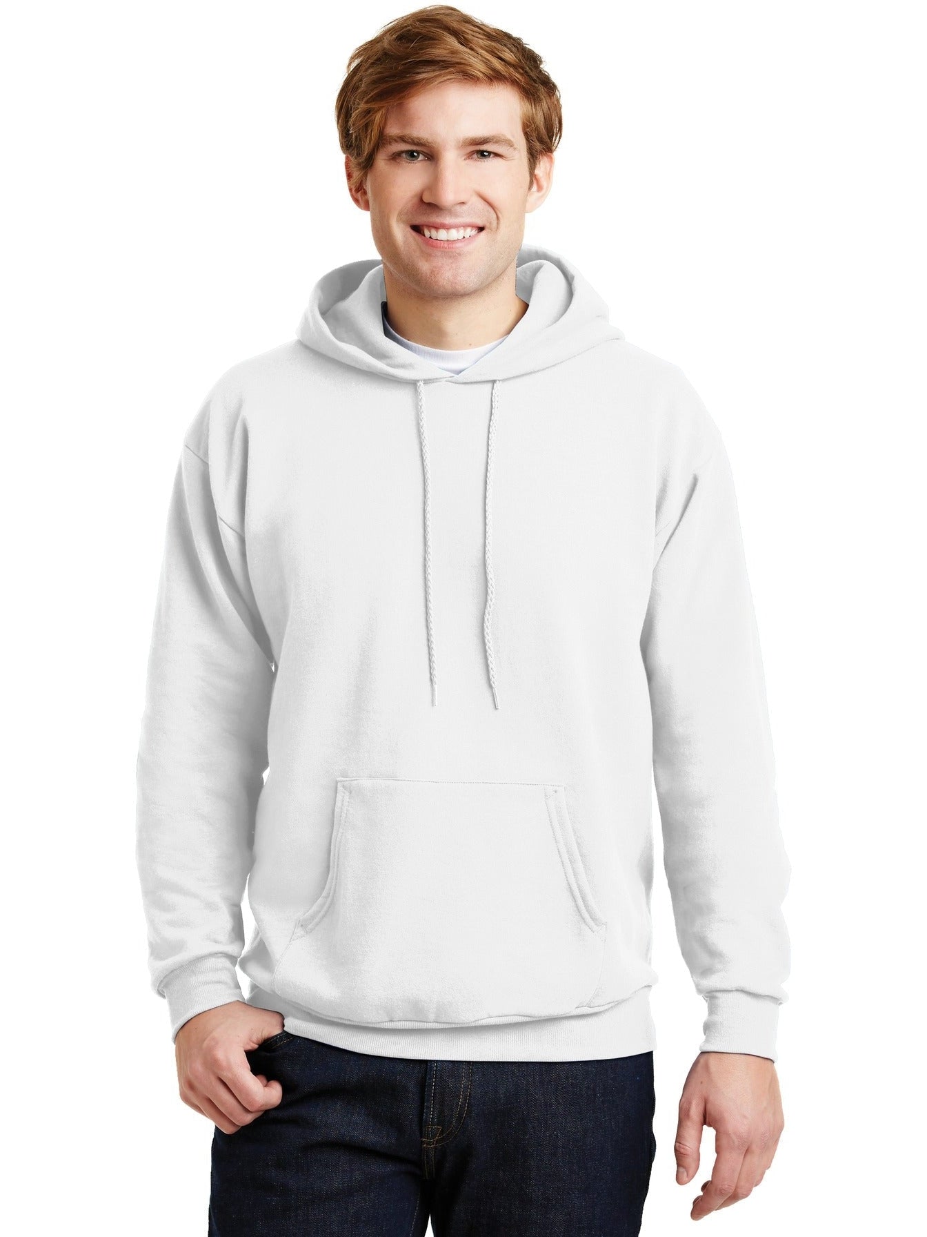 no-logo Hanes EcoSmart Pullover Hooded Sweatshirt-Regular-Hanes-Thread Logic
