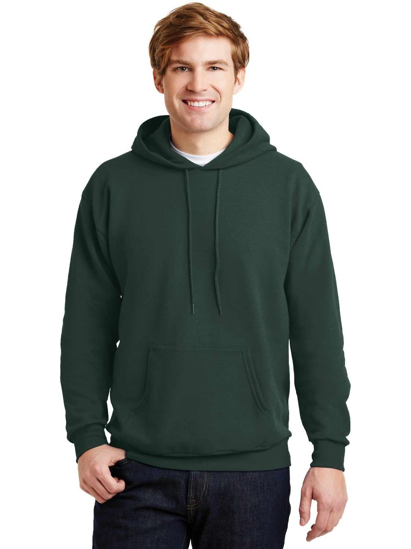 no-logo Hanes EcoSmart Pullover Hooded Sweatshirt-Regular-Hanes-Thread Logic