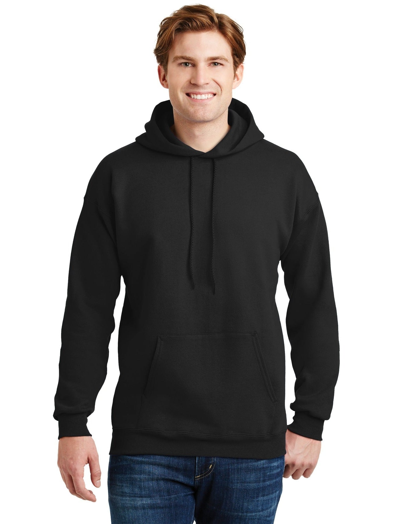 no-logo Hanes EcoSmart Pullover Hooded Sweatshirt-Regular-Hanes-Thread Logic