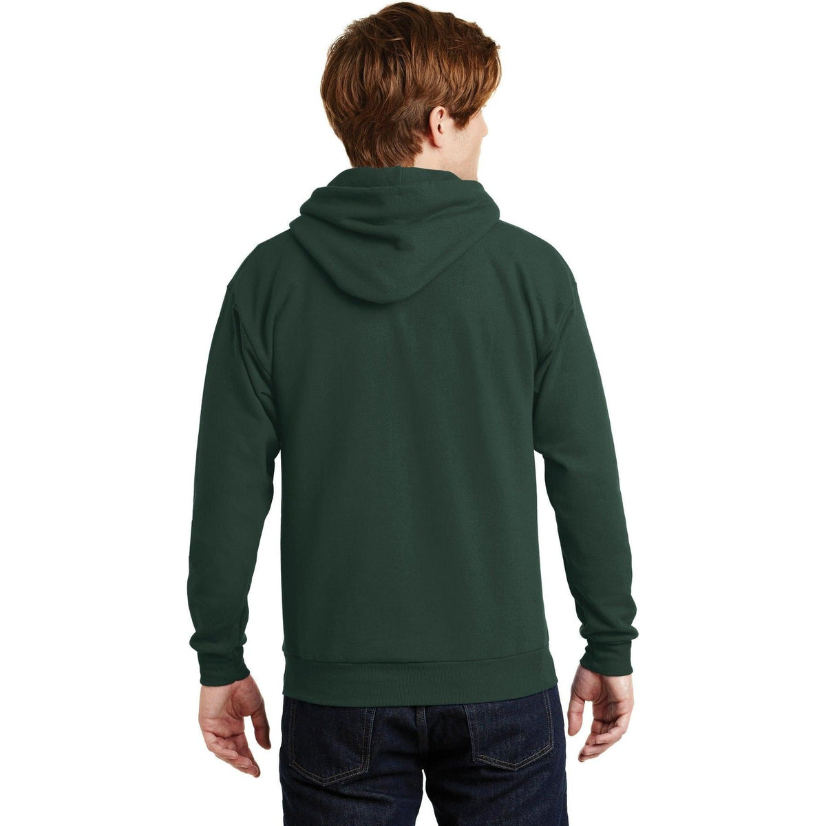 no-logo Hanes EcoSmart Pullover Hooded Sweatshirt-Hoodies-Hanes-Thread Logic