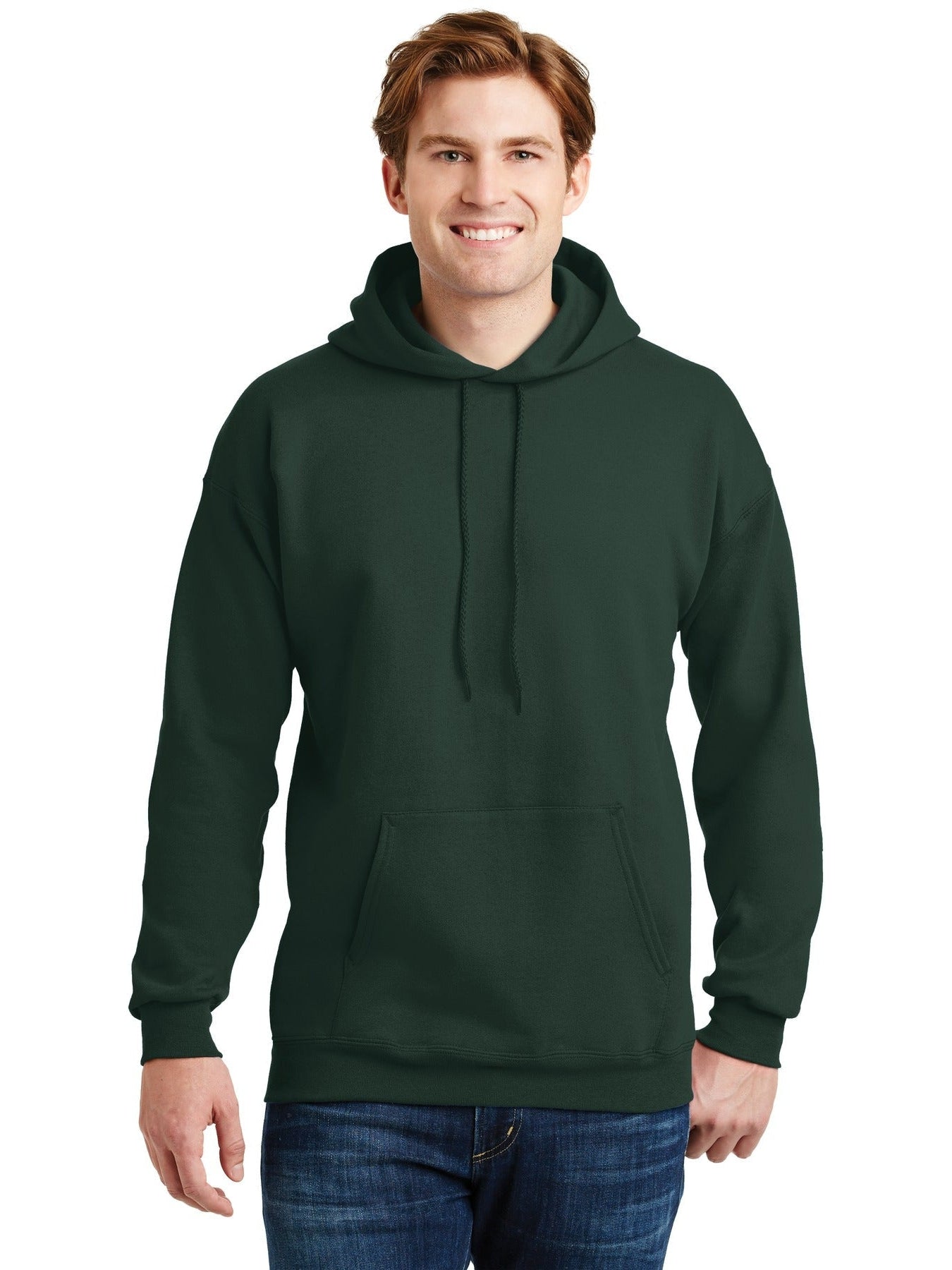 no-logo Hanes EcoSmart Pullover Hooded Sweatshirt-Regular-Hanes-Thread Logic