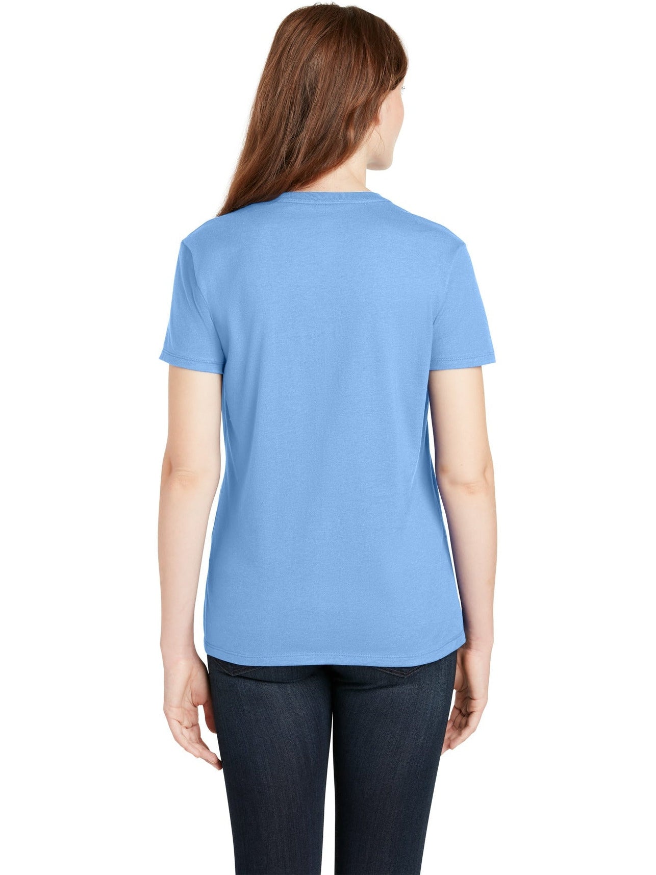 no-logo Hanes Ladies Nano-T Cotton T-Shirt-Regular-Hanes-Thread Logic