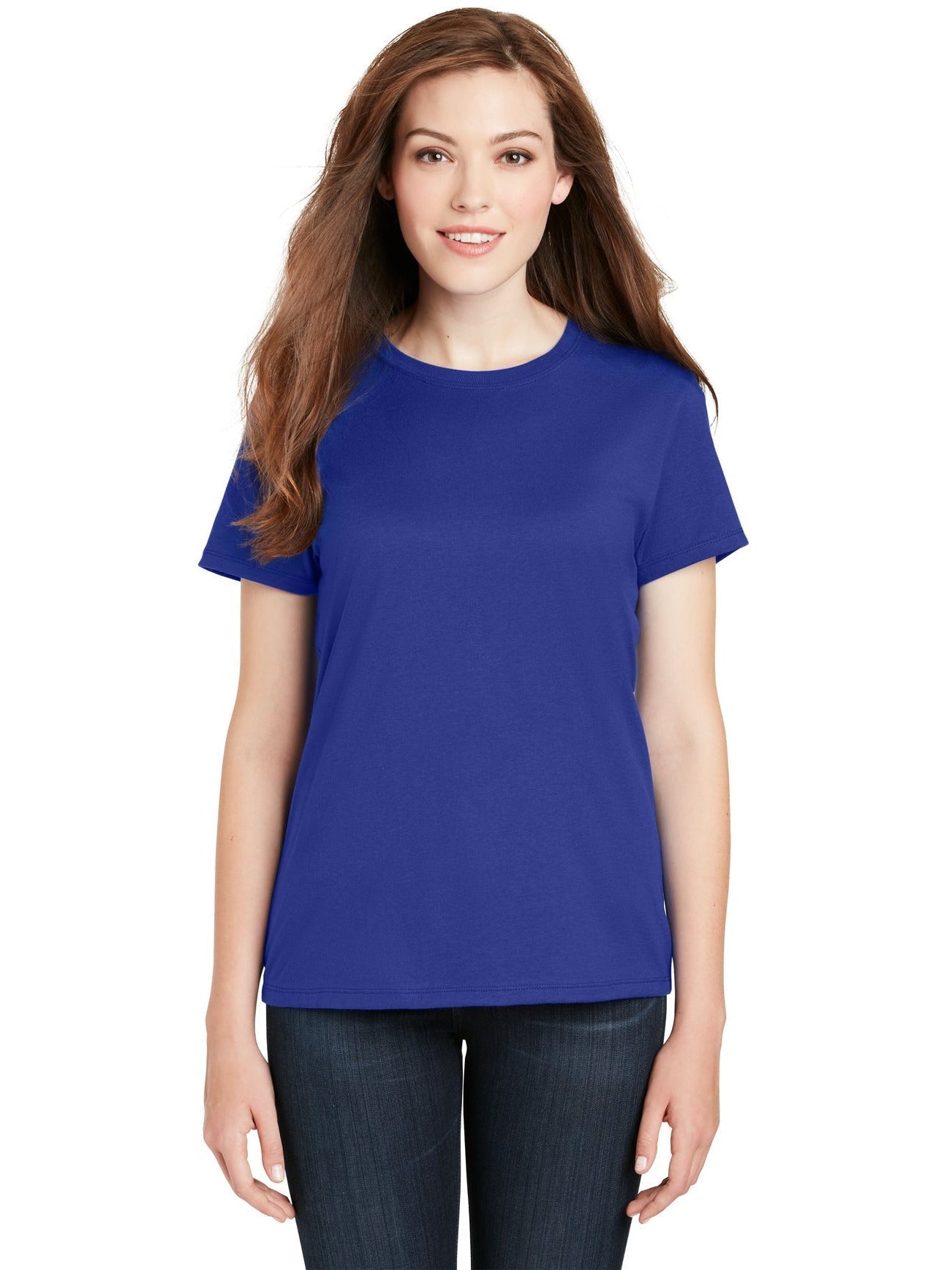 no-logo Hanes Ladies Nano-T Cotton T-Shirt-Regular-Hanes-Thread Logic