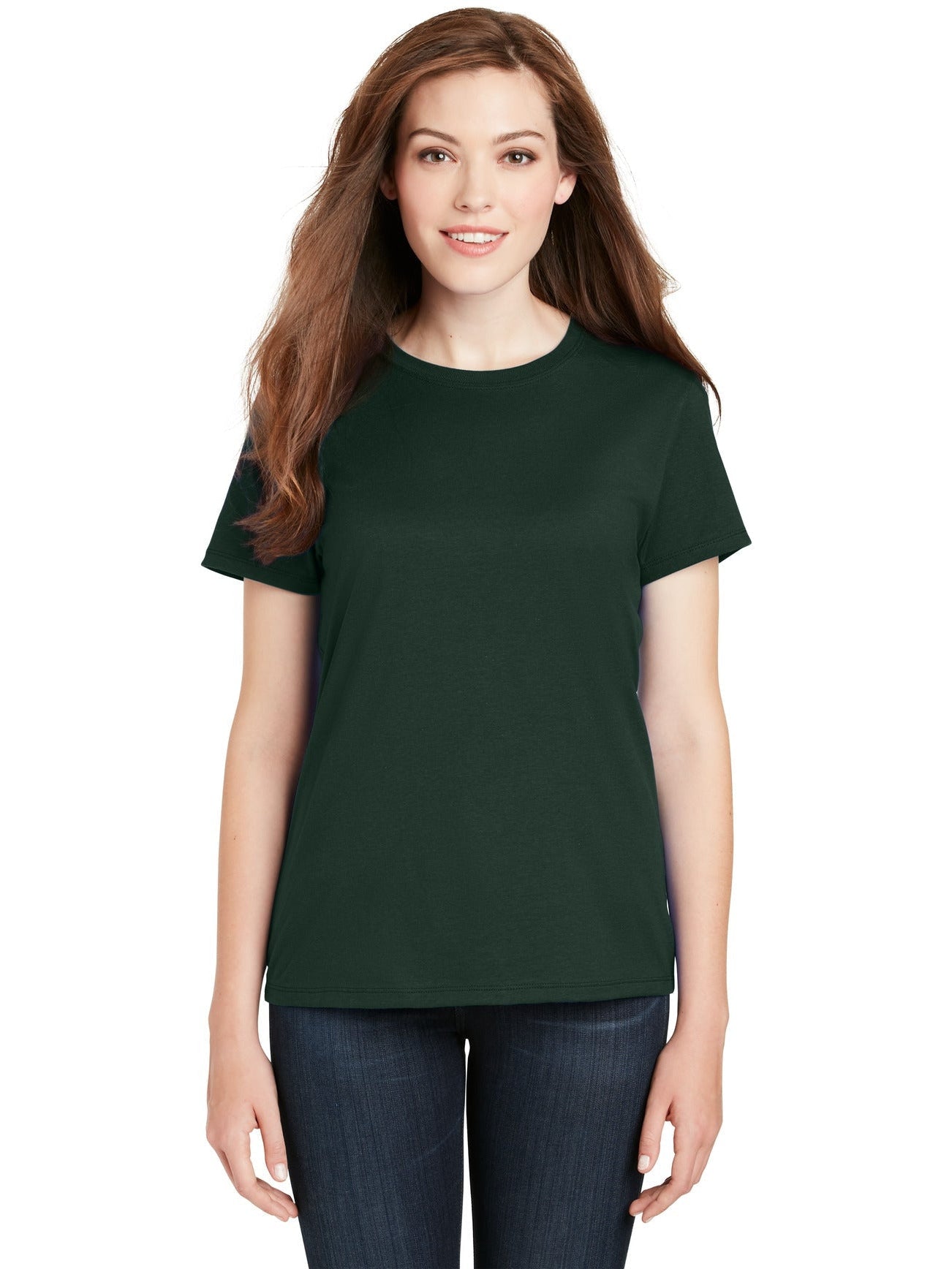 no-logo Hanes Ladies Nano-T Cotton T-Shirt-Regular-Hanes-Thread Logic