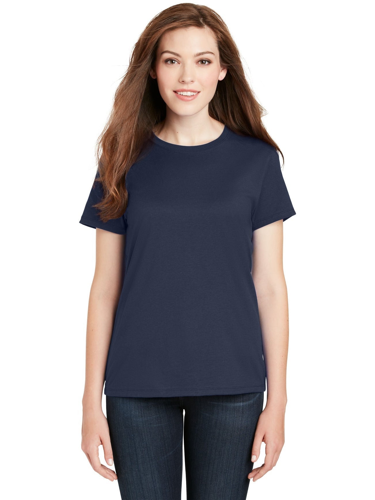 no-logo Hanes Ladies Nano-T Cotton T-Shirt-Regular-Hanes-Thread Logic
