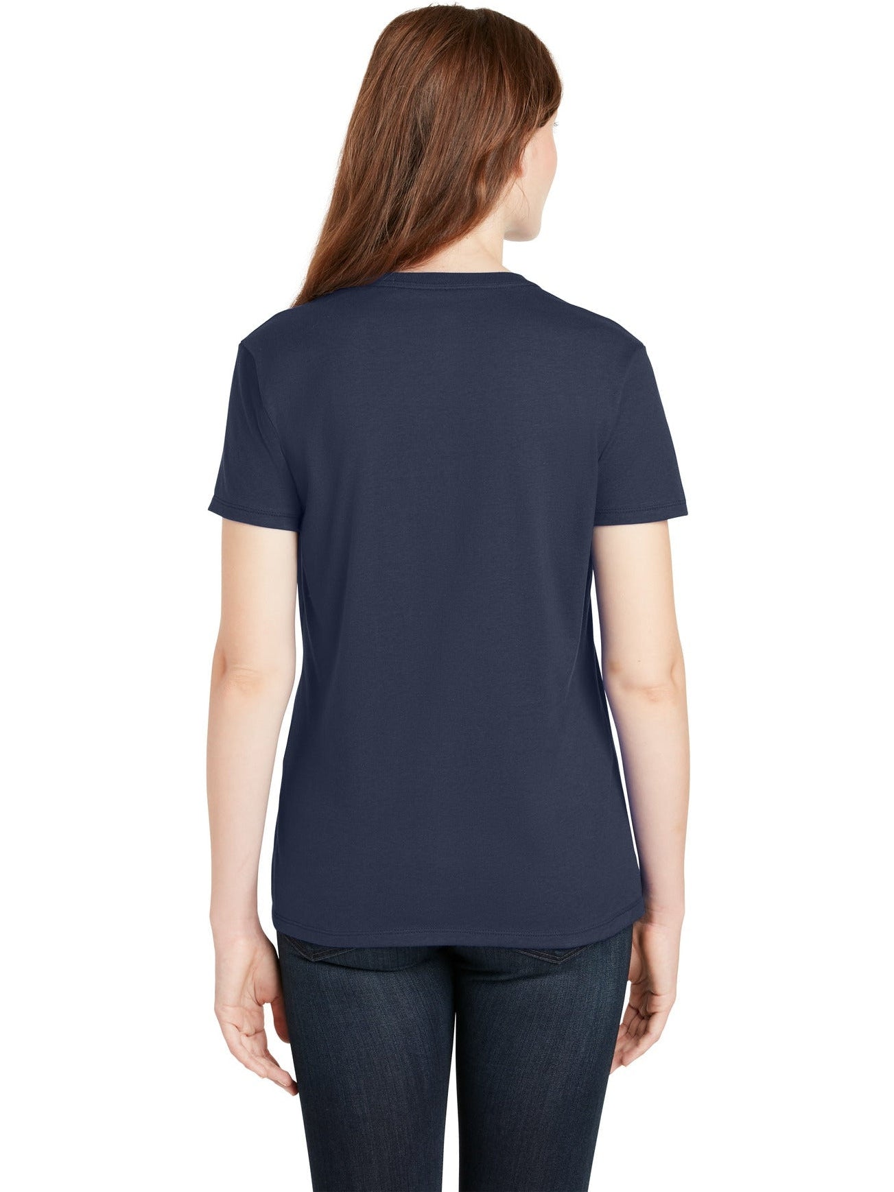 no-logo Hanes Ladies Nano-T Cotton T-Shirt-Regular-Hanes-Thread Logic