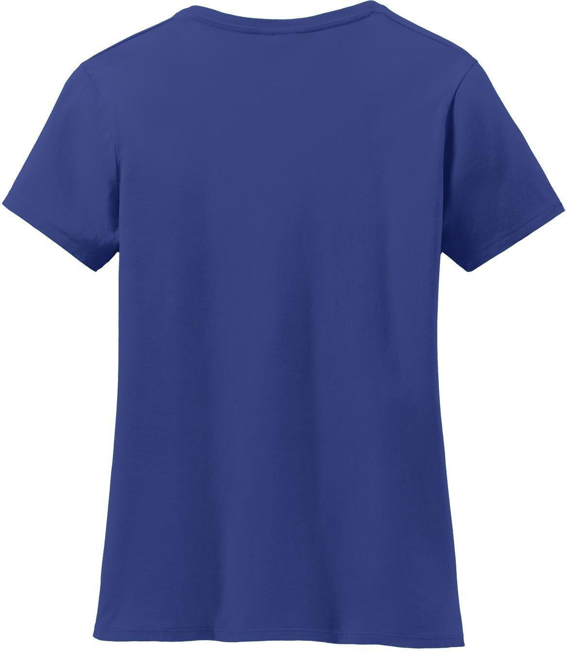 no-logo Hanes Ladies Nano-T Cotton V-Neck T-Shirt-Regular-Hanes-Thread Logic
