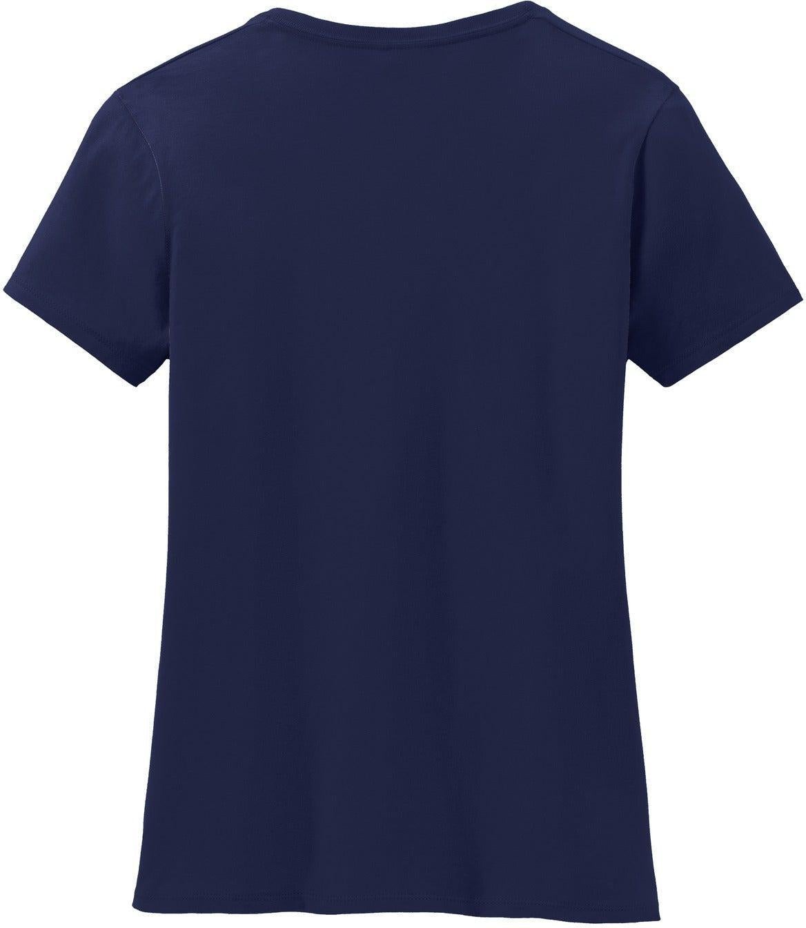 no-logo Hanes Ladies Nano-T Cotton V-Neck T-Shirt-Regular-Hanes-Thread Logic