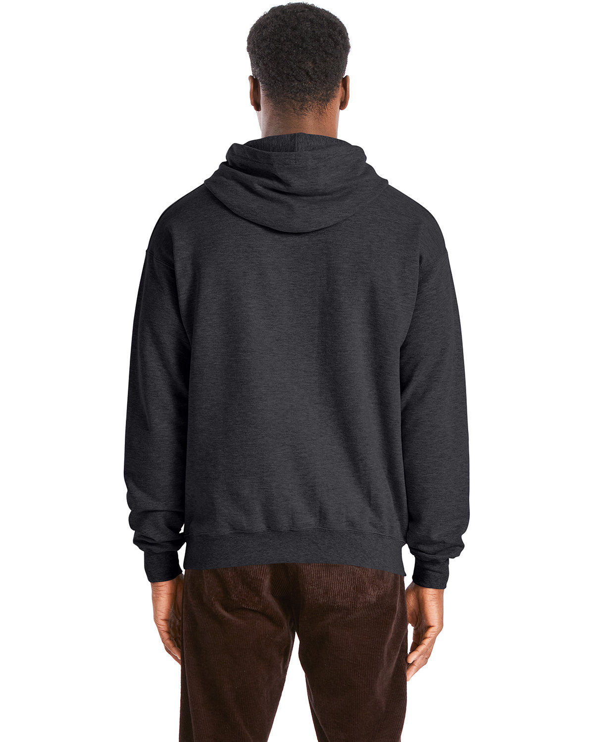 no-logo Hanes Perfect Sweats Pullover Hooded Sweatshirt-Men's Layering-Hanes-Thread Logic