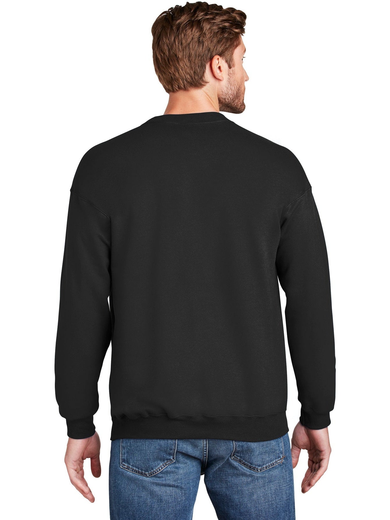 no-logo Hanes Ultimate Cotton Crewneck Sweatshirt-Regular-Hanes-Thread Logic