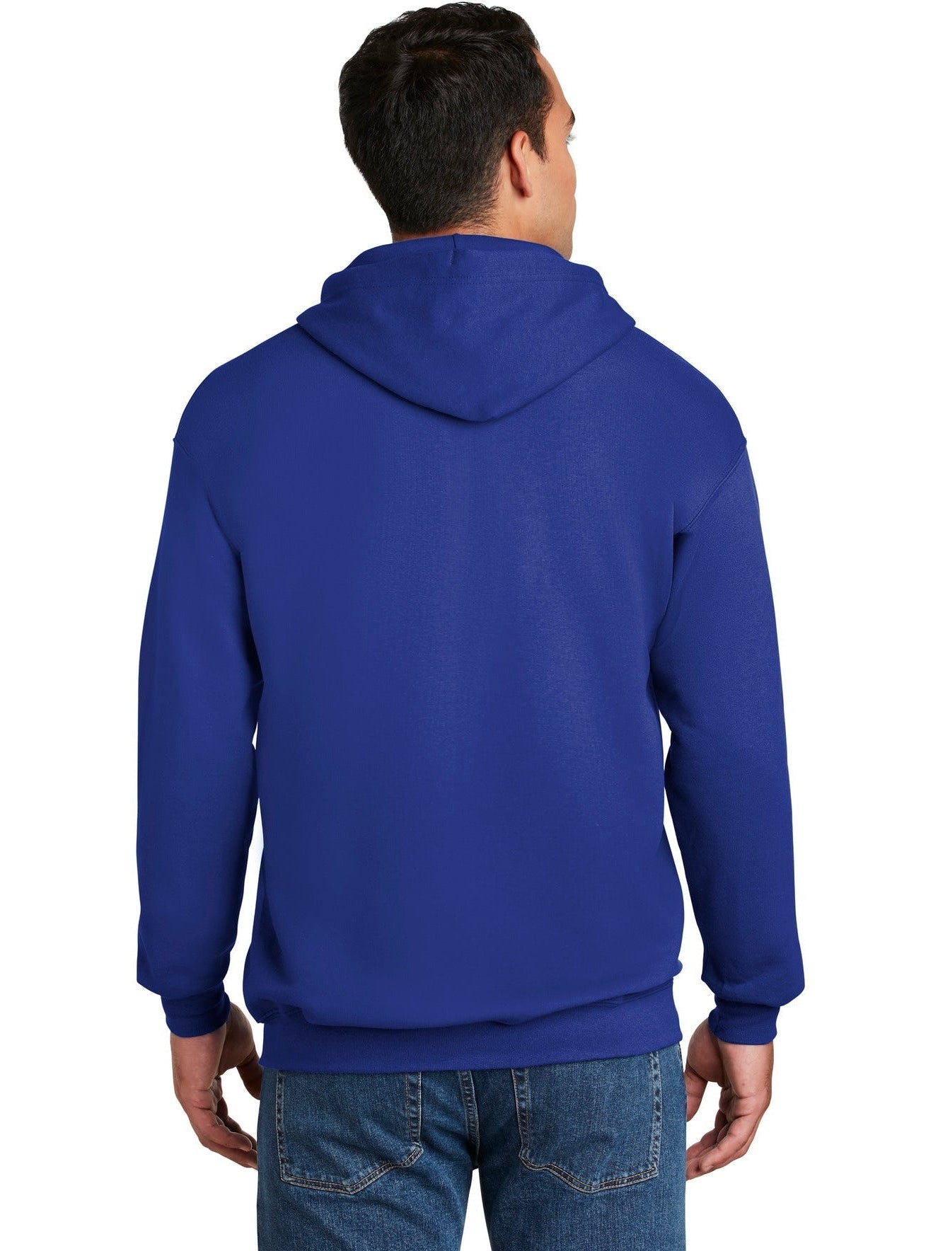 no-logo Hanes Ultimate Cotton Full-Zip Hooded Sweatshirt-Regular-Hanes-Thread Logic