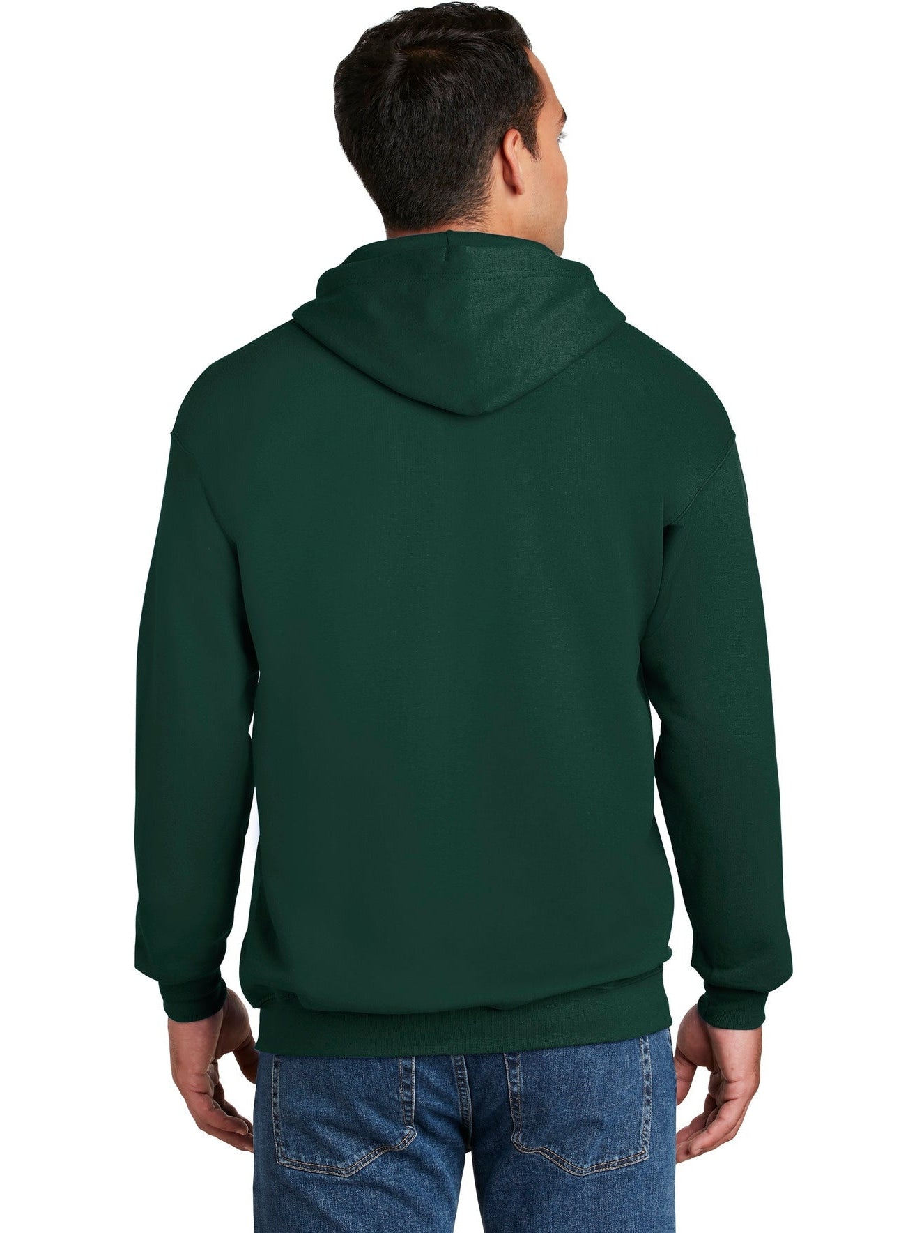 no-logo Hanes Ultimate Cotton Full-Zip Hooded Sweatshirt-Regular-Hanes-Thread Logic