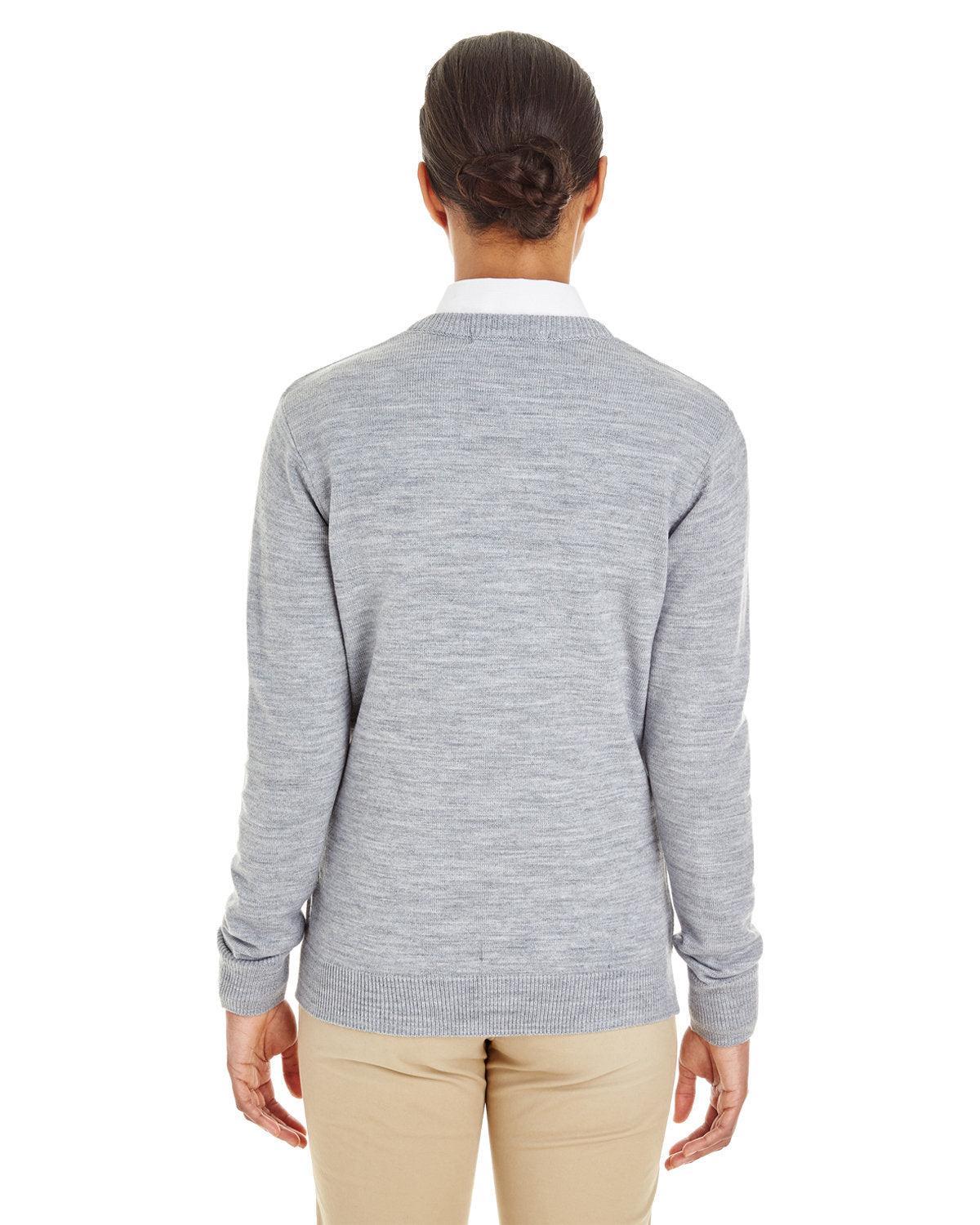 no-logo Harriton Ladies Pilbloc V-Neck Sweater-Ladies Layering-Harriton-Thread Logic