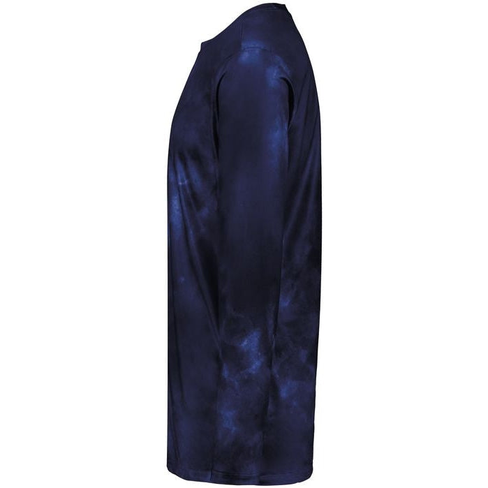 no-logo Holloway Cotton-Touch Poly Cloud Long Sleeve Tee-Men's T-Shirts-Holloway-Thread Logic