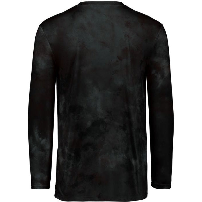 no-logo Holloway Cotton-Touch Poly Cloud Long Sleeve Tee-Men's T-Shirts-Holloway-Thread Logic