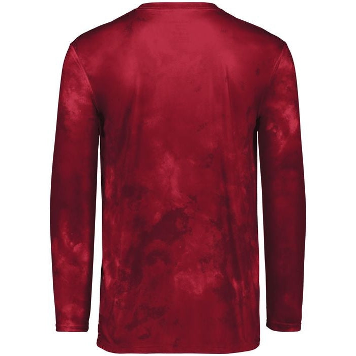 no-logo Holloway Cotton-Touch Poly Cloud Long Sleeve Tee-Men's T-Shirts-Holloway-Thread Logic