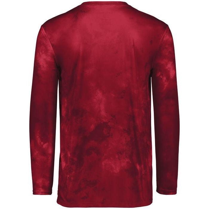 no-logo Holloway Cotton-Touch Poly Cloud Long Sleeve Tee-Men's T-Shirts-Holloway-Thread Logic