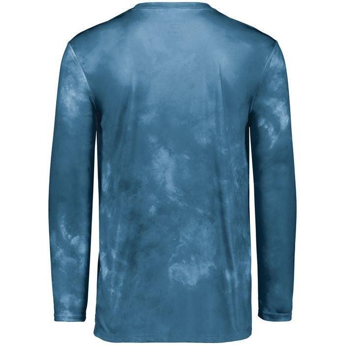 no-logo Holloway Cotton-Touch Poly Cloud Long Sleeve Tee-Men's T-Shirts-Holloway-Thread Logic