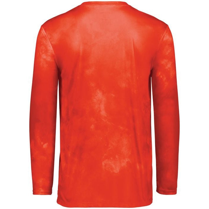 no-logo Holloway Cotton-Touch Poly Cloud Long Sleeve Tee-Men's T-Shirts-Holloway-Thread Logic