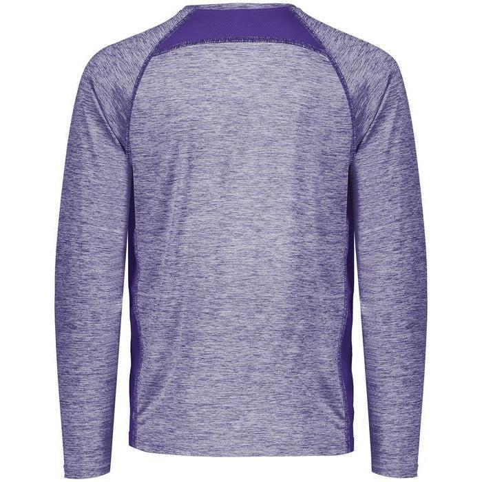 no-logo Holloway Electrify Coolcore Long Sleeve Tee-Men's T-Shirts-Holloway-Thread Logic