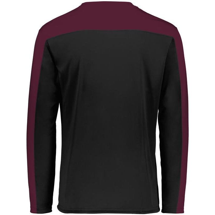 no-logo Holloway Momentum Team Long Sleeve Tee-Men's T-Shirts-Holloway-Thread Logic