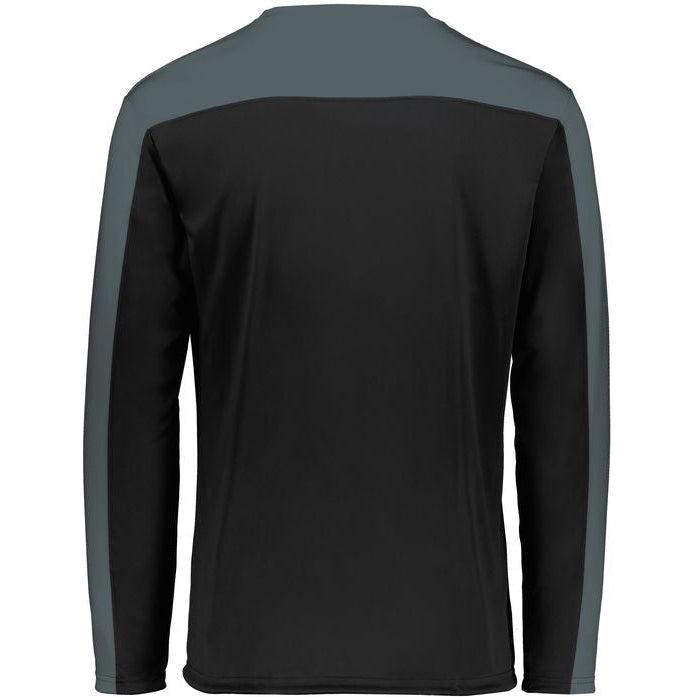 no-logo Holloway Momentum Team Long Sleeve Tee-Men's T-Shirts-Holloway-Thread Logic