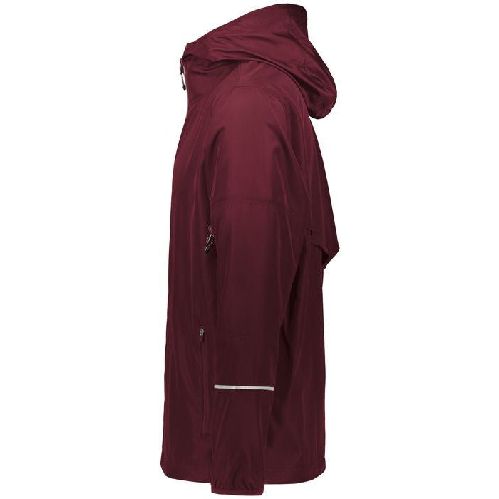 no-logo Holloway Packable Full Zip Jacket-Men's Jackets-Holloway-Thread Logic