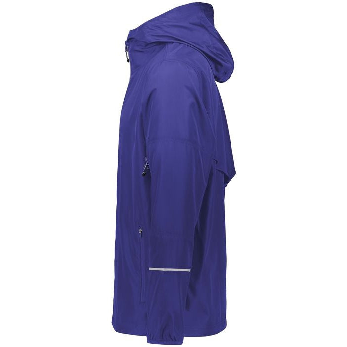 no-logo Holloway Packable Full Zip Jacket-Men's Jackets-Holloway-Thread Logic