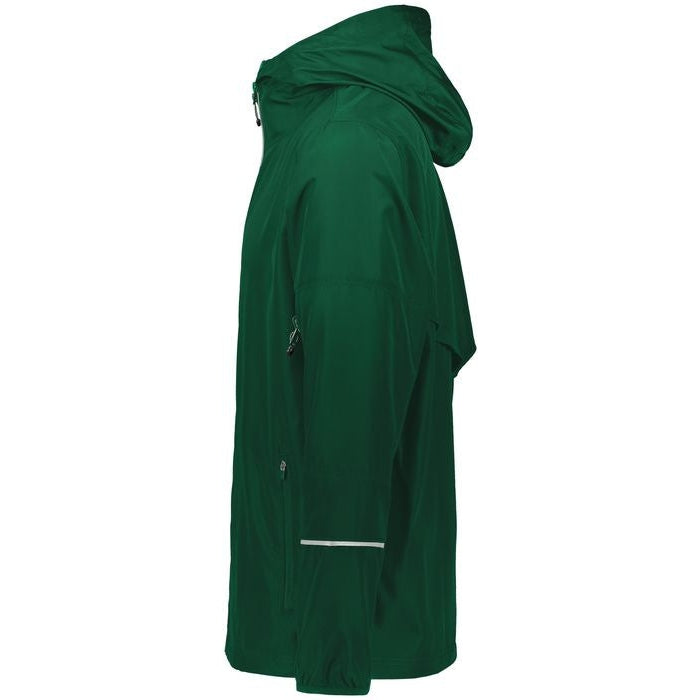 no-logo Holloway Packable Full Zip Jacket-Men's Jackets-Holloway-Thread Logic