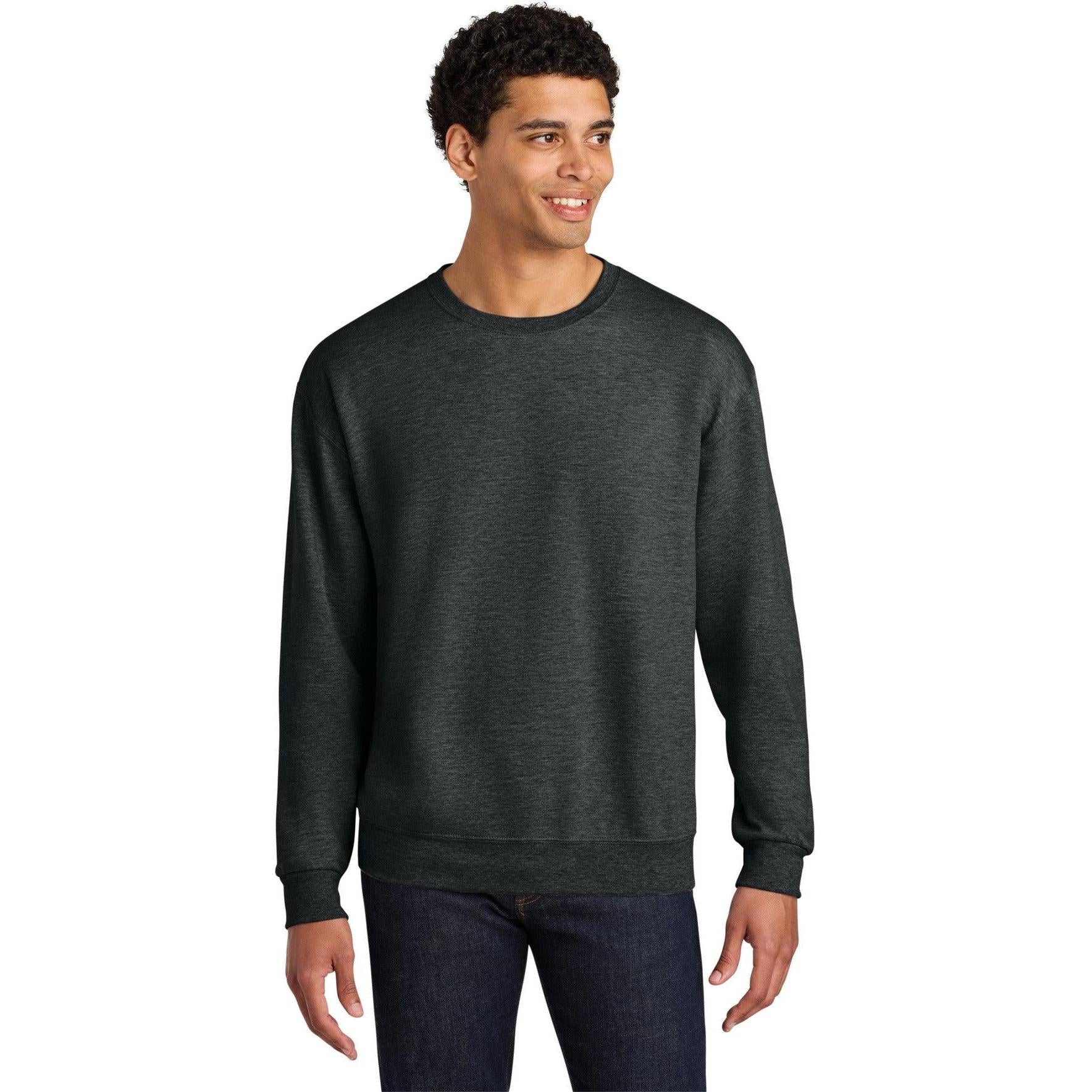 Jerzees Ultimate Unisex CVC Ring Spun Crewneck Sweatshirt