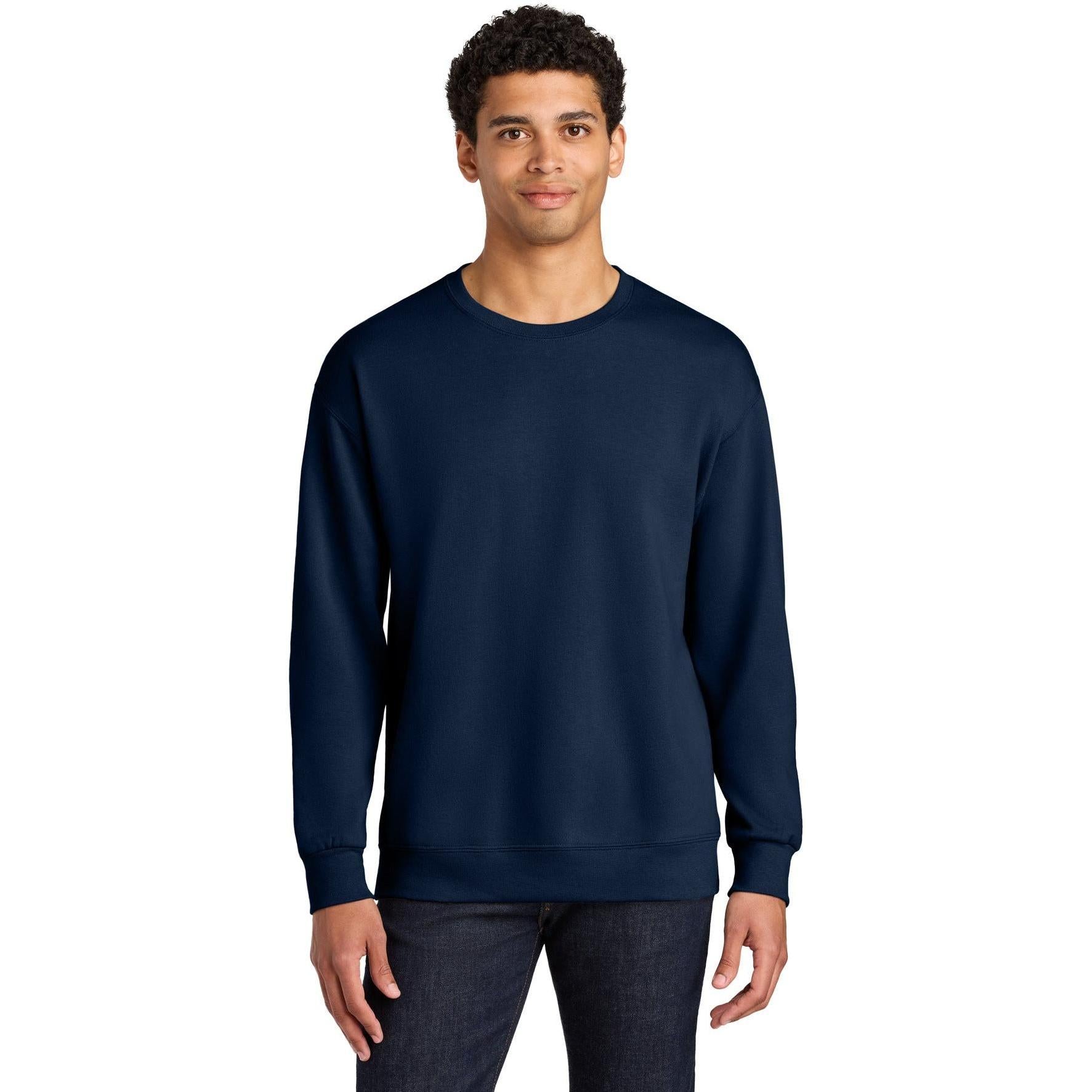 Jerzees Ultimate Unisex CVC Ring Spun Crewneck Sweatshirt